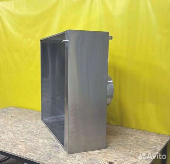 Зонт вытяжной из нержавейки