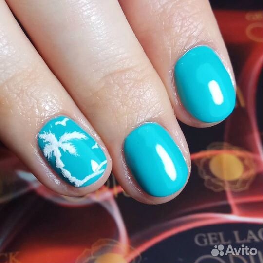 Маникюр с покрытием гель-лак (Shellac) /укрепление