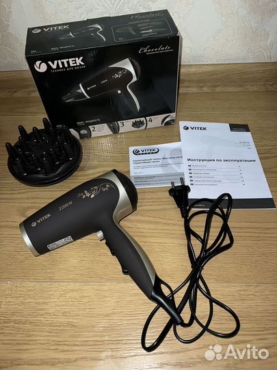 Новый фен для волос Vitek оригинал