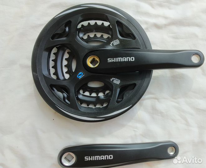 Система Shimano altus M311 175 мм 48/38/28T