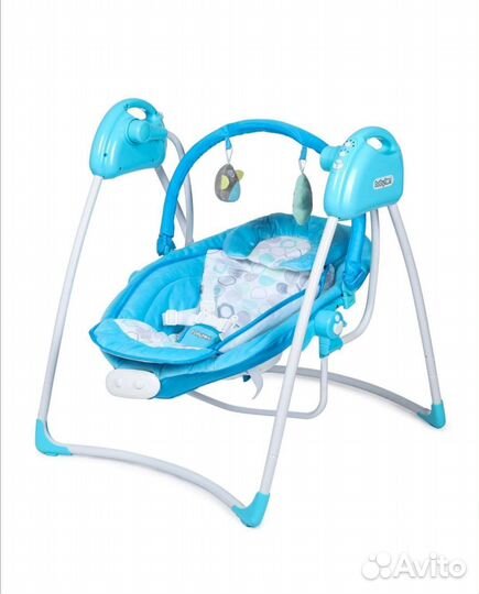 Детские электронные качели+шезлонг