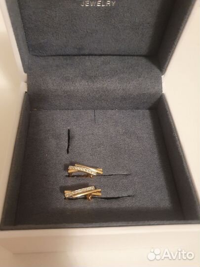 Золотые серьги