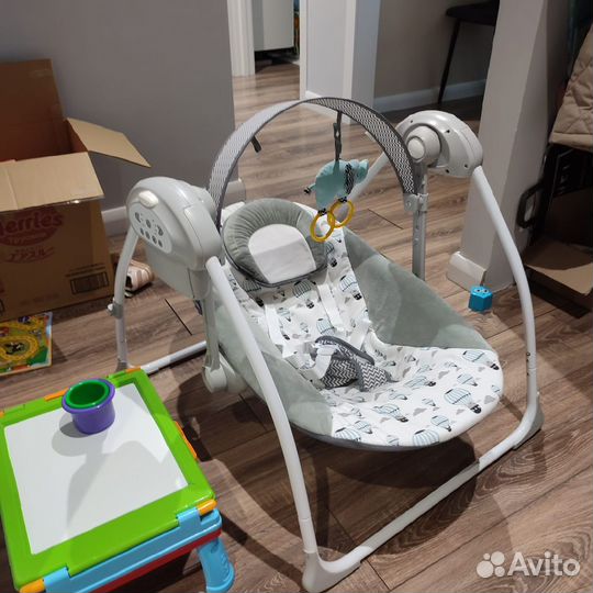 Детские качели Шезлонг Kindercraft flo