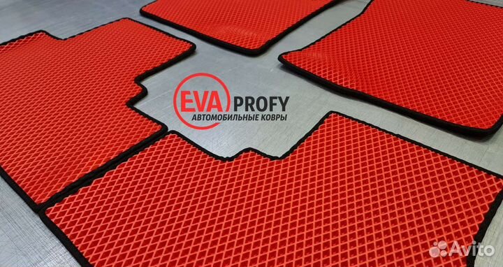 Ева коврики на Haval Jolion в салон 3D