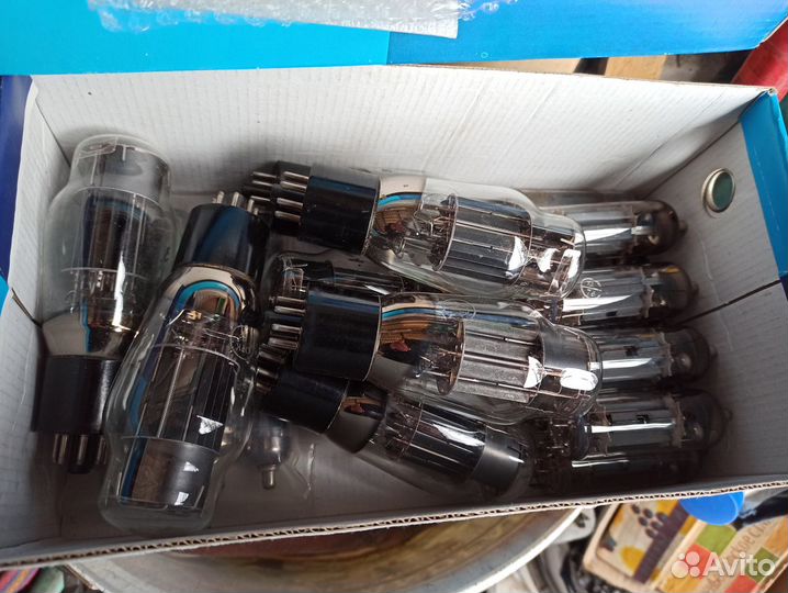 Радиолампы импортные и отечественные много разных