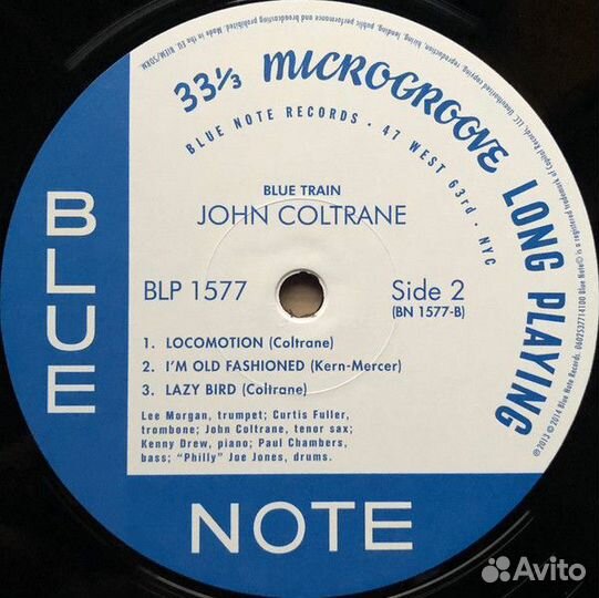 Виниловая пластинка Coltrane, John, Blue Train
