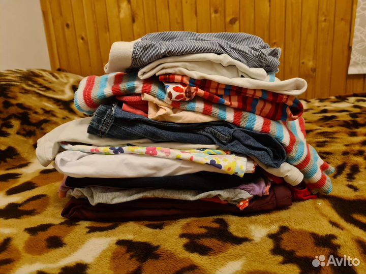 Большой пакет вещей на девочку 3 года