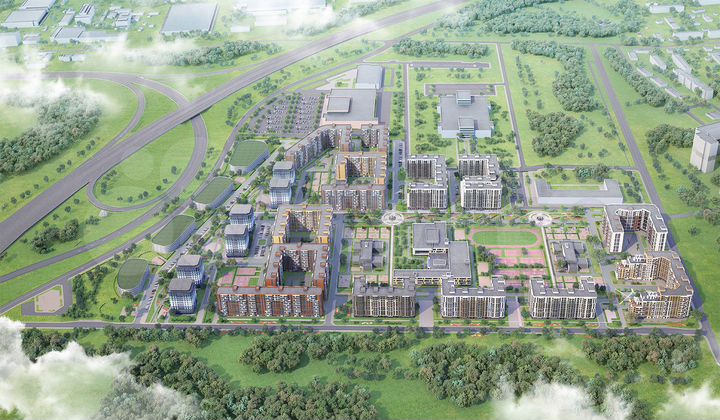 1-к. квартира, 41,7 м², 9/12 эт.