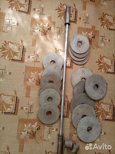 Штанга диски блины гриф