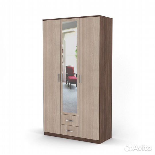 Шкаф 3-х створчатый