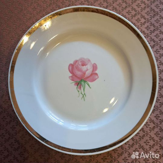 Тарелки с розой, СССР