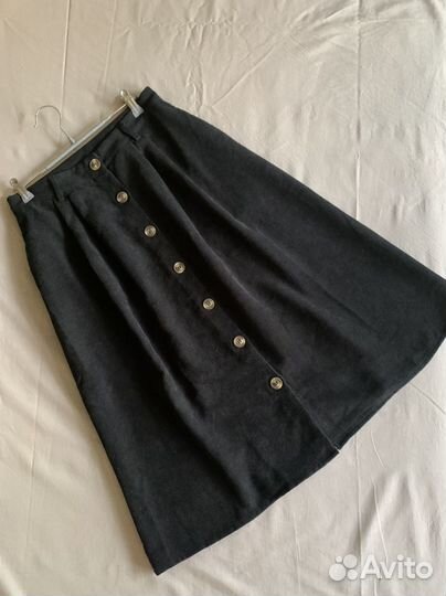 Вельветовая юбка 44/46