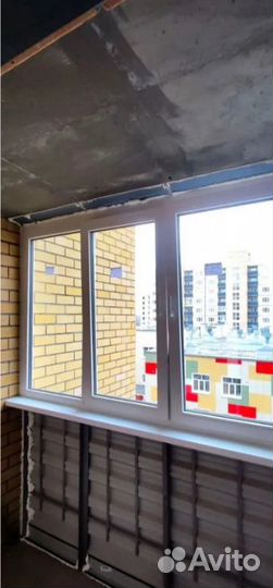 Остекление балконов пвх