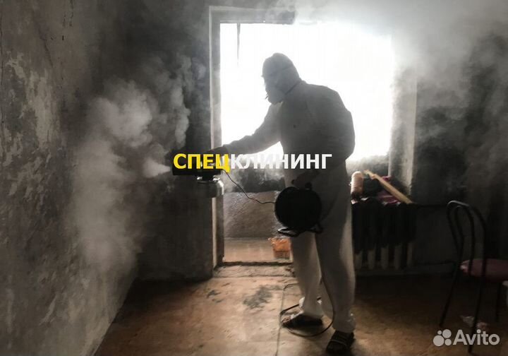 Просушка / Уборка после смерти / пожара / умерших