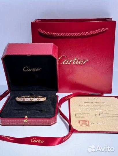 Браслет cartier