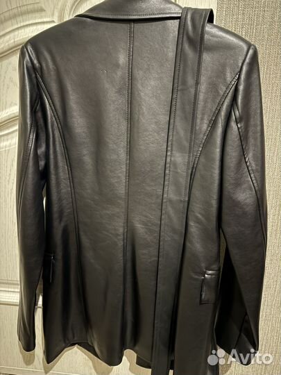 Кожаный пиджак