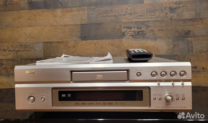 Sacd/DVD/CD проигрыватель denon DVD-3910