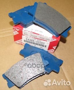 Колодки тормозные дисковые 04466-42060 toyota