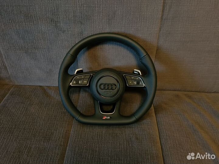 Руль Audi скошенный RS A3/A4/A5/А6/Q3/Q5/Q7