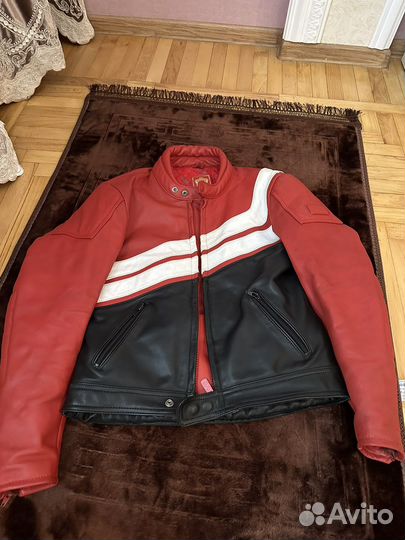 Кожаная куртка для мото, для квадроциклов