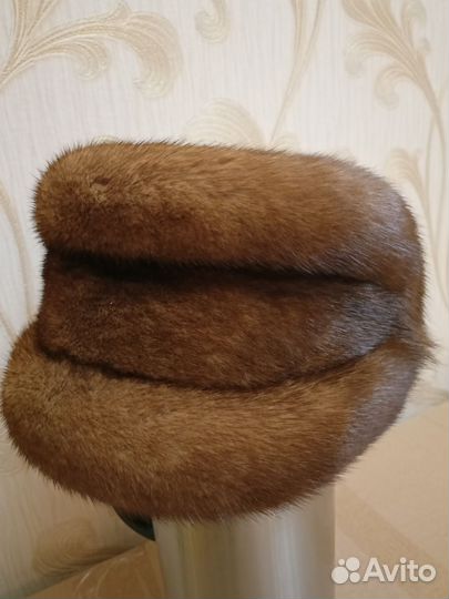 Шапка норковая женская