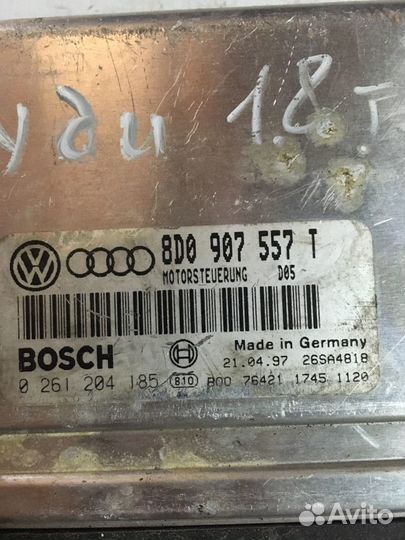 Эбу 8D0907557T Audi 1.8T VW Passat B5