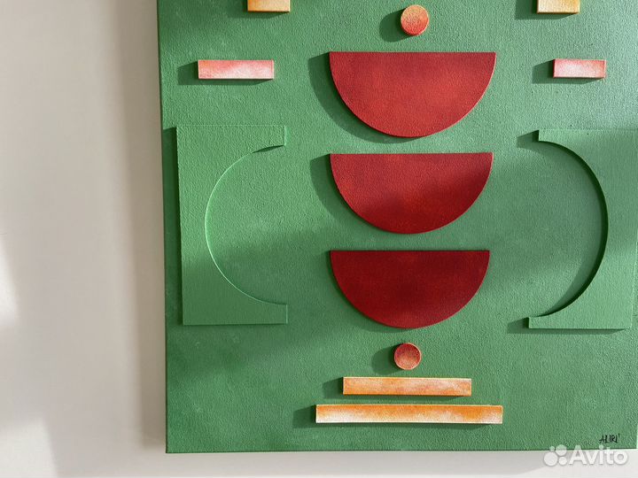 3д-картина «Сила Жизни» из дерева 50х60 в интерьер