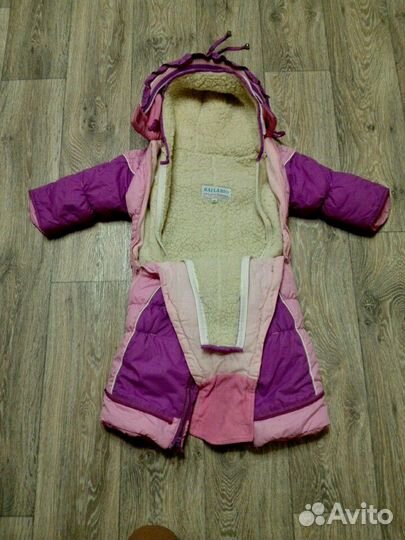 Зимний комбинезон трансформер от 0 лет