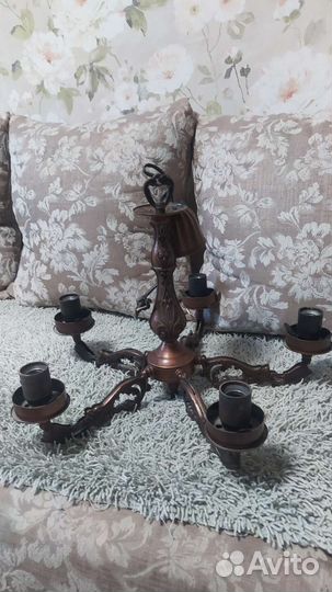 Люстра 5 рожковая