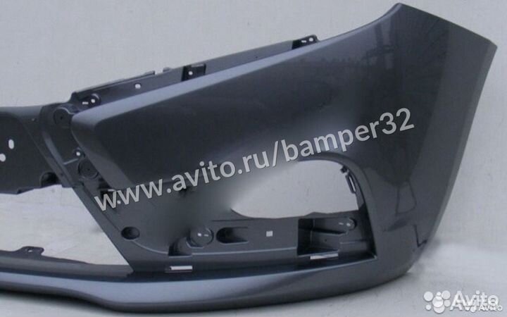 Бампер на Лада Веста передний в цвет Плутон 606