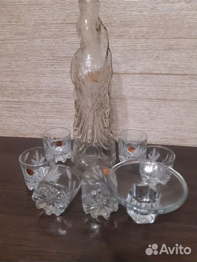 Графин с рюмками СССР