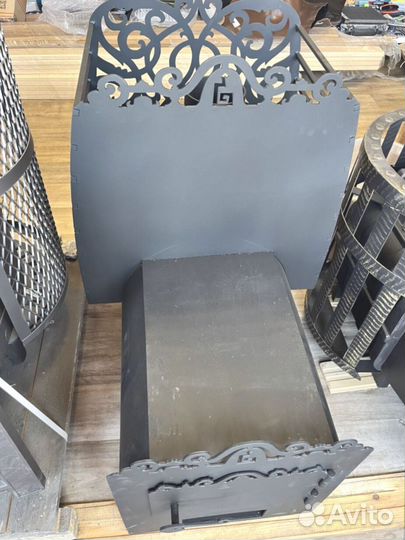 Печь банная из трубы 8мм