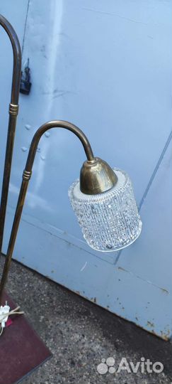 Торшер напольный СССР бронзовый раритет винтаж