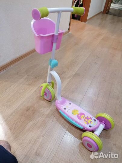 Самокат детский трехколесный