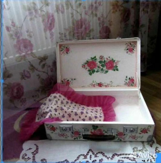 Чемоданчик винтажный Розалия