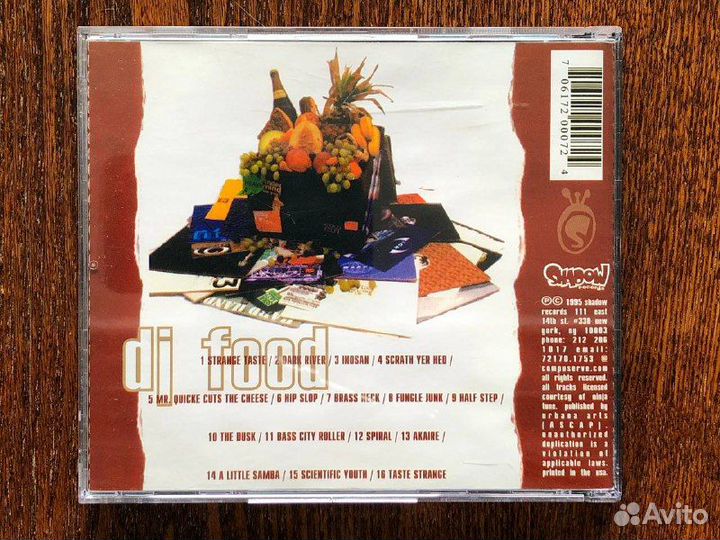 1423 / CD DJ Food – A Recipe For Disaster