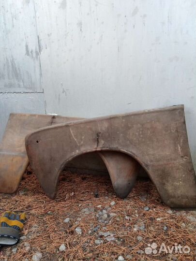 Пластиковые крылья ваз