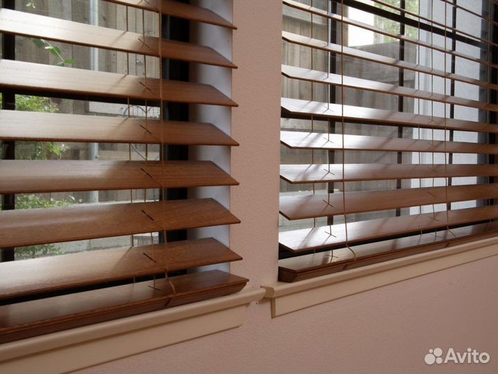 Жалюзи деревянные от производителя
