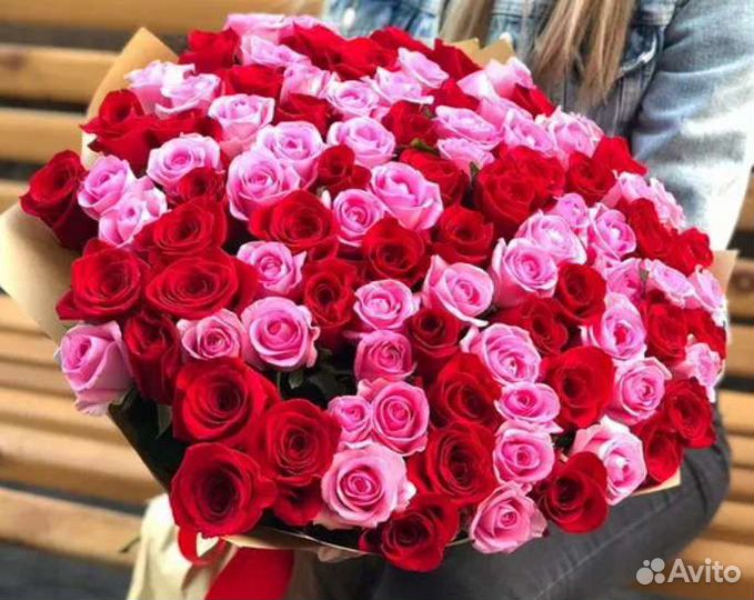 Букеты из 101 розы