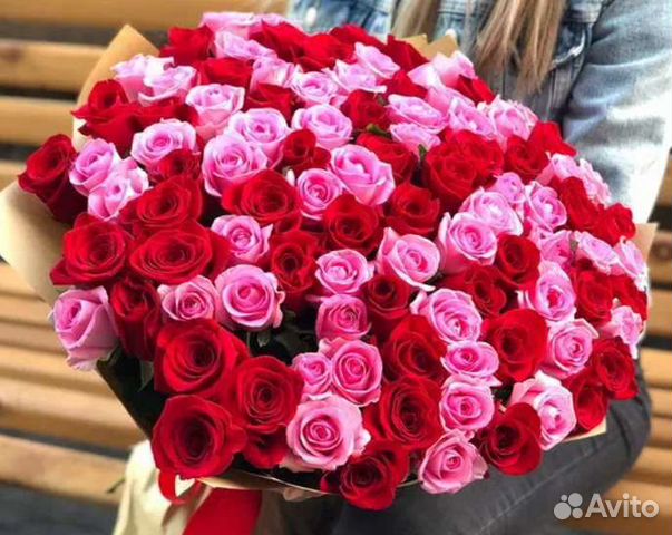 Букеты из 101 розы
