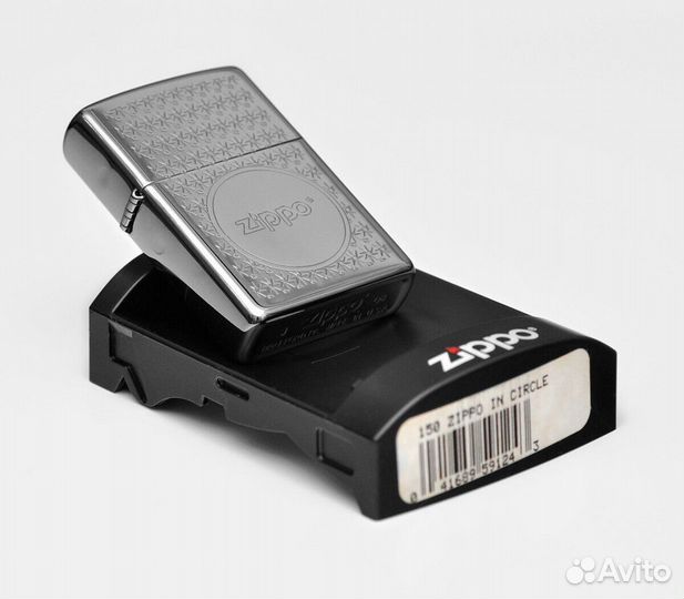 Зажигалка Zippo 150 Zippo In Circle Оригинал Новая