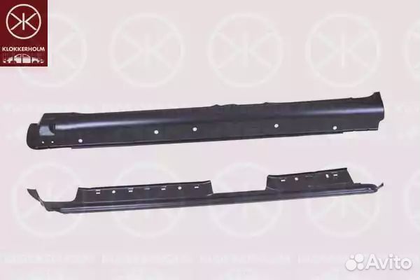 Порог кузова прав mazda: capella 626 97- 4дв
