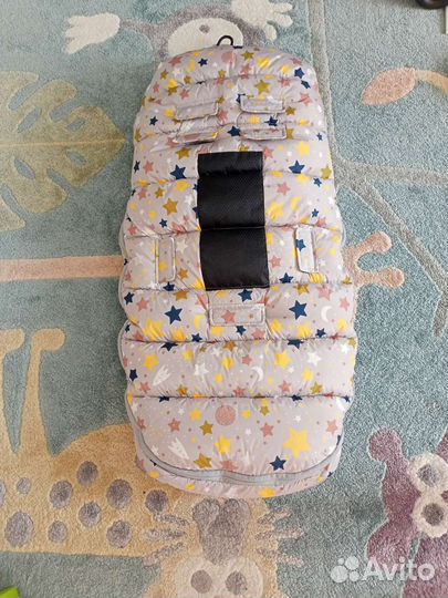 Зимний конверт в коляску mansita