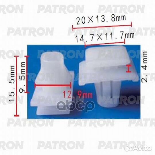 Зажим пластиковый Acura,Honda применяемость: мо