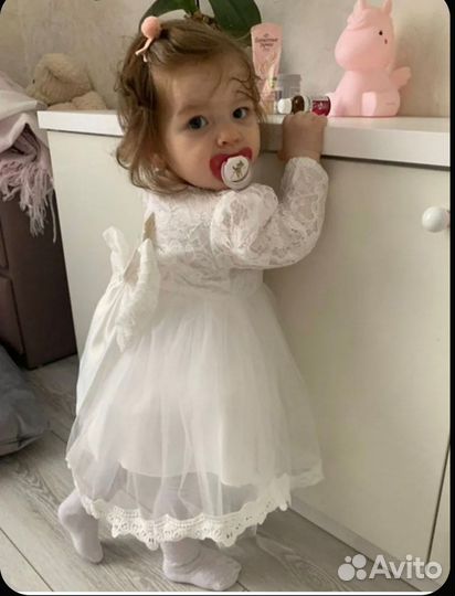 Платье для девочки 92