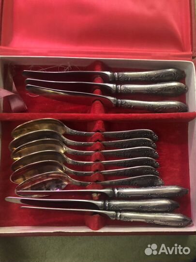 Мельхиоровый набор СССР