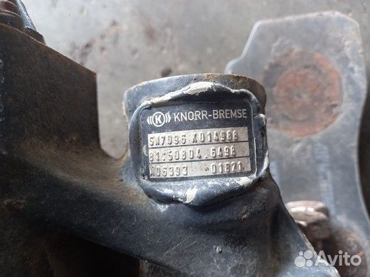 Суппорт тормозной MAN задний правый