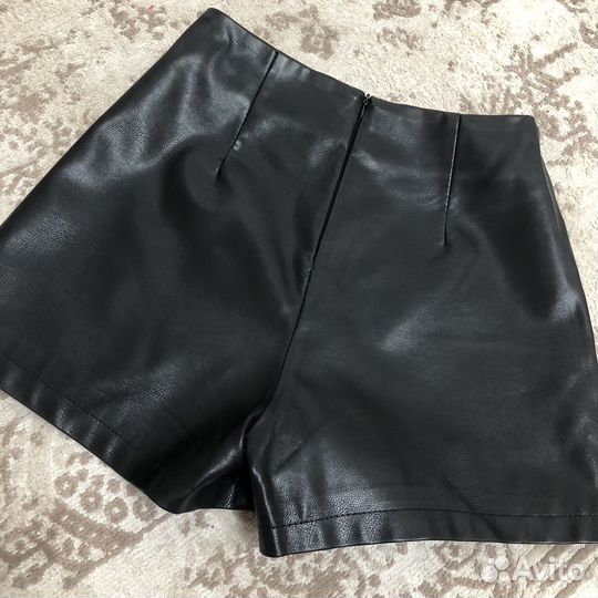 Юбка-шорты экокожа, 42