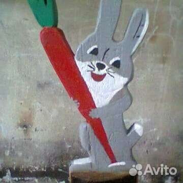 Фигуры садовые из дерева