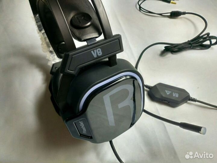 Наушники игровые, для пк, с подсветкой